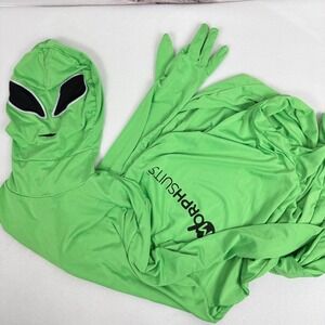 Morphsuits Alien Full Body Costume Jumpsuit Green XL Halloween‎ Party